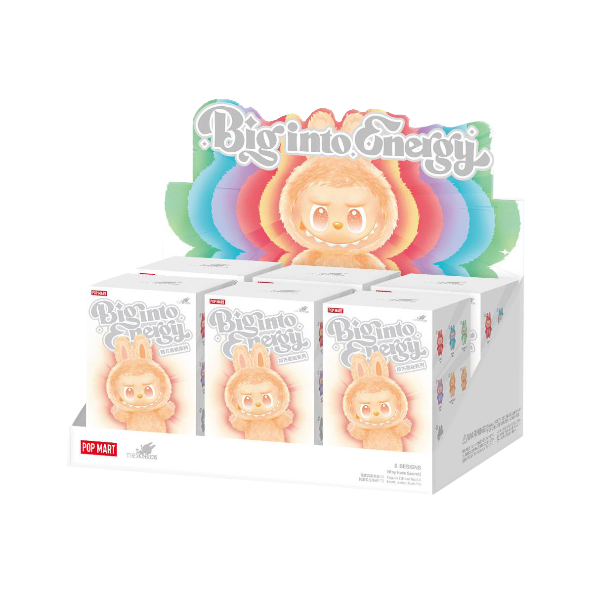 Pop Mart Labubu The Monsters Big into Energy Series